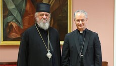 Епископ Кирило честита Васкрс Римокатоличкој Цркви у Хрватској и Словенији