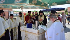 У Ђакусу освећен темељ новог храма