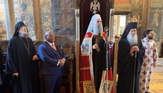 Патријарх Порфирије и Марк Бернс посетили Високе Дечане