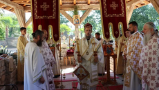 У Требињском насељу Засад служена Литургија на темељима средњовековног храма и ранохришћанске гробнице 