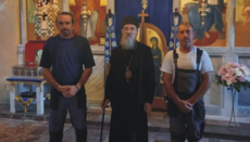 Митрополит Атанасије обишао радове на Милешеви