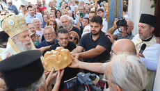 Епископ Алексеј пренео благослов Патријарха Порфирија на Илиндан у Миријеву