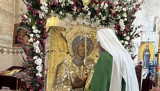 Свакодневна богослужења и молитва пред иконом Богородице Страдалне 