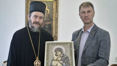 Владика Доситеј примио директора Оренбуршког музеја у Београду