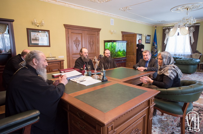 UOC Primate and VR Deputy Chair discuss relations between the Church and the state