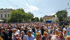 Many-thousand Cross Procession for peace in Ukraine takes place in Odessa (PHOTO, VIDEO)