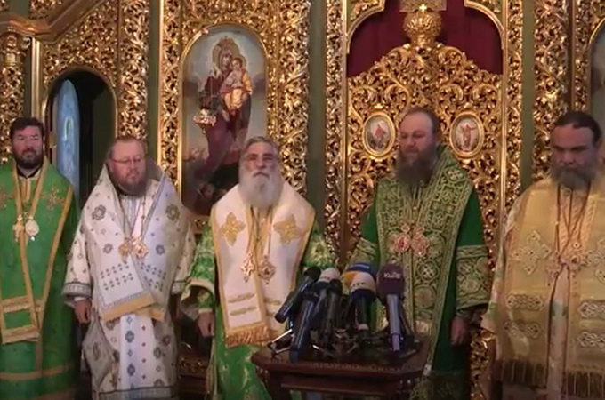 Hierarchs of Local Churches express support for the UOC (VIDEO)