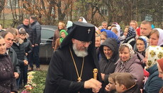 New church of UOC consecrated in Rovno eparchy instead of the seized by UOC-KP