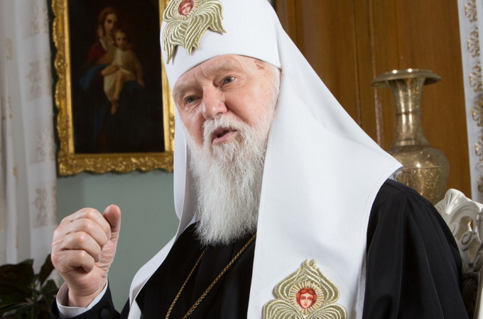 Filaret meets with representatives of Patriarch Bartholomew in Kiev