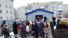 UOC community of vlg. Veliky Omelianik resumes the construction of its church