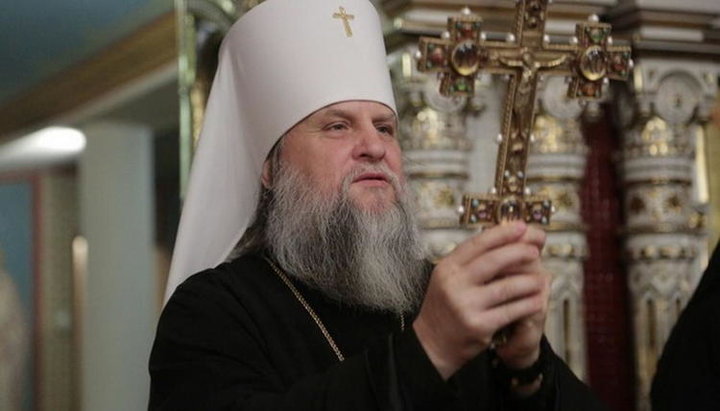 The head of the Tulchin eparchy of the UOC, Metropolitan Jonathan (Yeletsky)