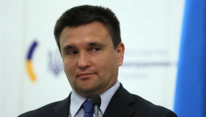 Minister of Foreign Affairs Pavel Klimkin