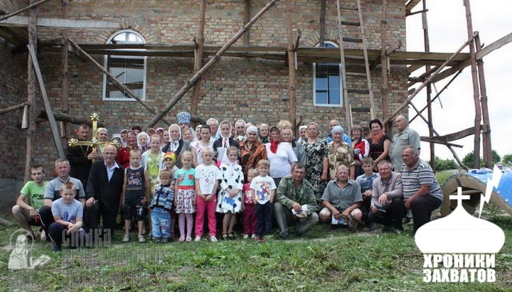 The Belogorodka community of the UOC has built a new church instead of the one taken by the schismatics