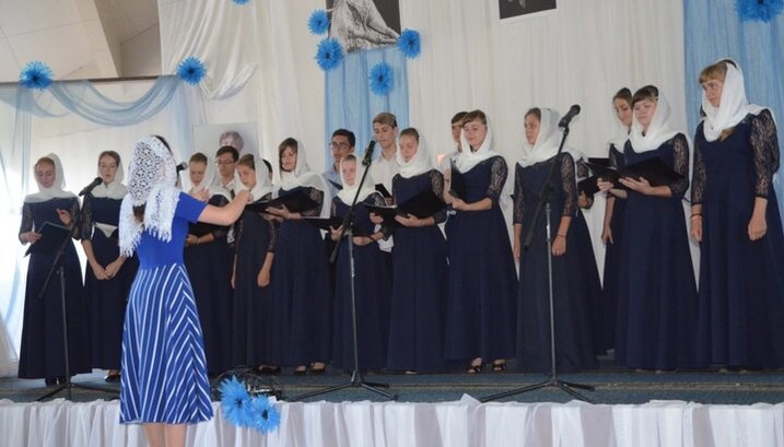 Participants of the Sunday School Festival in Rovno eparchy