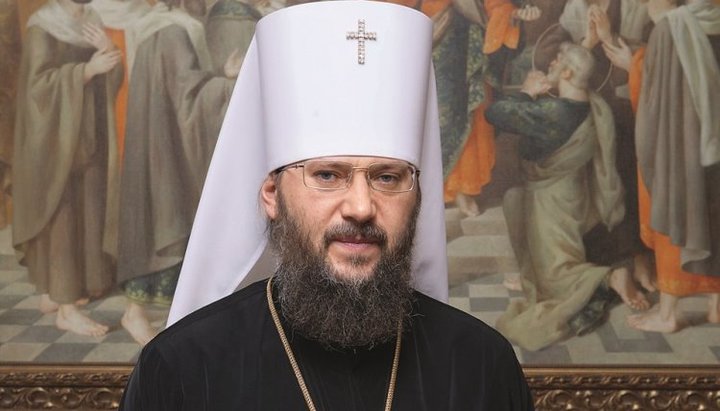 Metropolitan Anthony of Borispol and Brovary, the Chancellor of the UOC