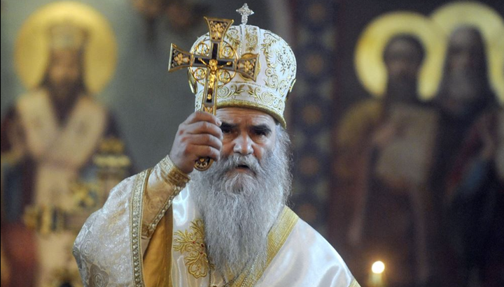 Metropolitan Amphilochios of Montenegro and the Littoral. Photo: Pravoslavie.ru