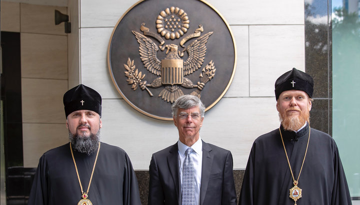 Epiphany Dumenko, William Taylor and Eustraty Zoria. Photo: official site of the OCU.