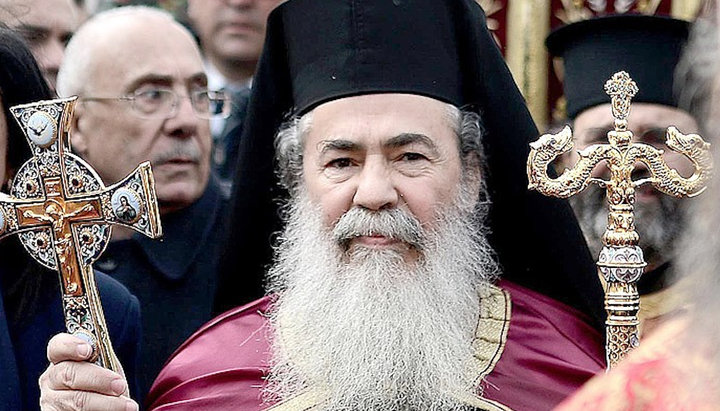 His Beatitude Patriarch Theophilos III of Jerusalem. Photo: crimea.kp.ru