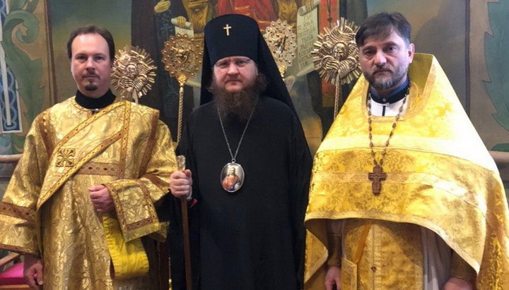 In Kiev, a bishop of the UOC and priests from the ROCOR offered prayers for peace in Ukraine. Photo: vicariate.church.ua