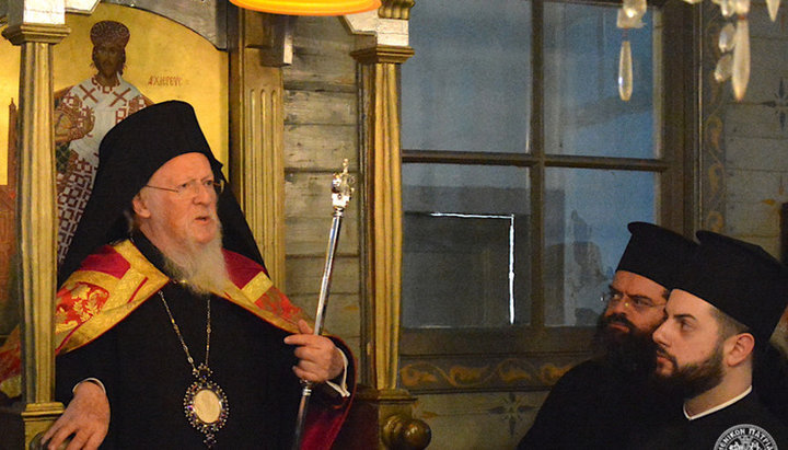 The head of the Orthodox Church of Constantinople is Patriarch Bartholomew. Photo: romfea.gr