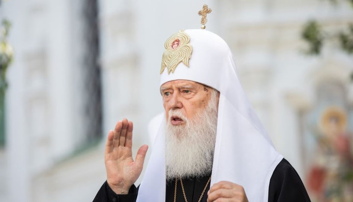 Head of the UOC-KP Filaret Denisenko. Photo: focus.ua