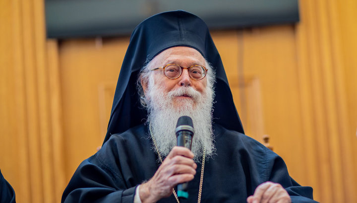 Archbishop Anastasios of Tirana and All Albania. Photo: vzcz.church.ua