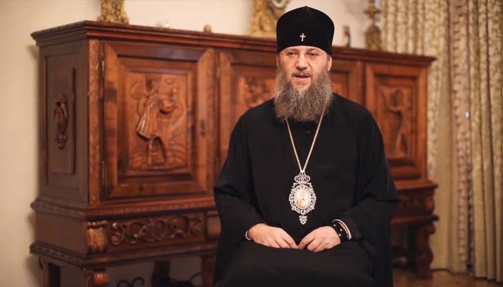 Metropolitan Anthony of Boryspil and Brovary (Pakanich), the UOC Chancellor. Photo: YouTube