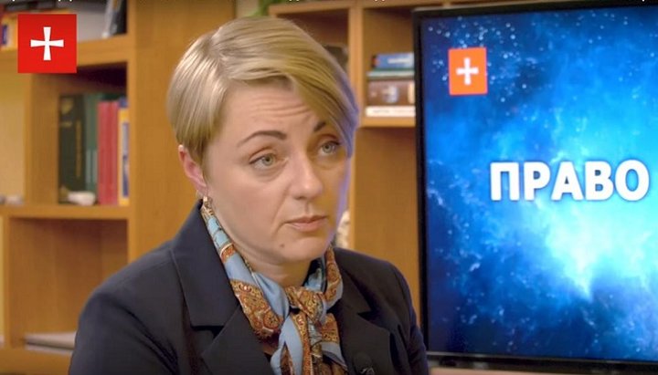 Religious analyst Elena Kulakevich. Photo: screenshot of the video, YouTube channel “1Kozak”