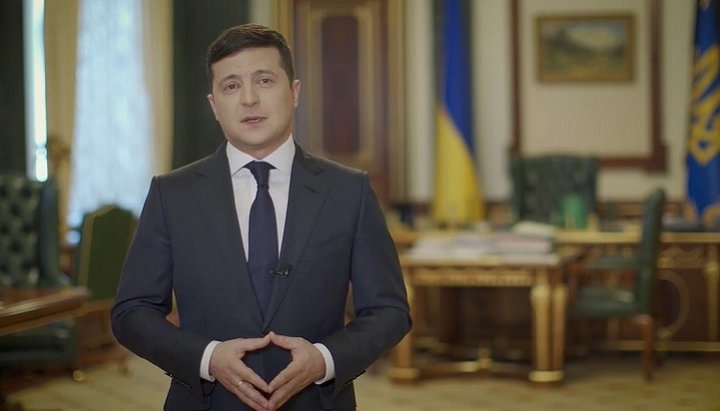 President of Ukraine Vladimir Zelensky. Photo: screenshot from video message, Ze! YouTube channel! Life