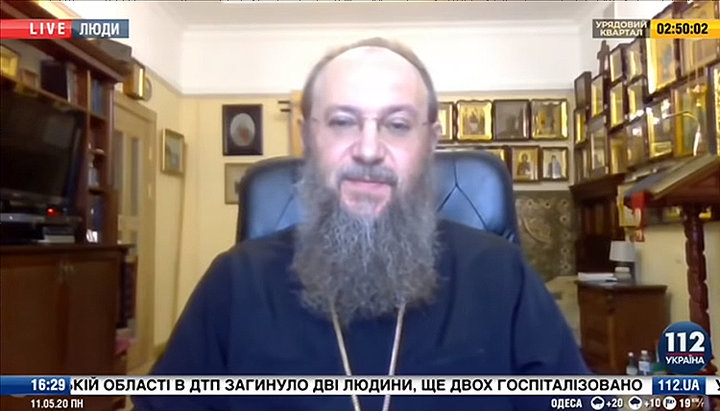 Metropolitan Anthony (Pakanich) of Boryspil and Brovary. Photo: screenshot of the video on 