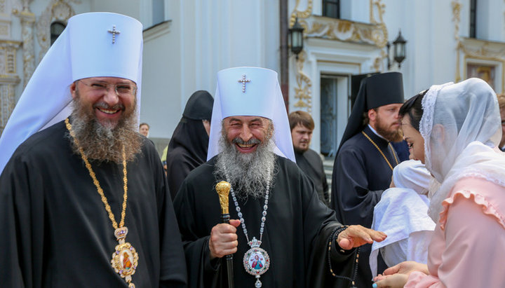 Metropolitan Anthony (Pakanich) and His Beatitude Metropolitan Onuphry. Photo: pravlife.org