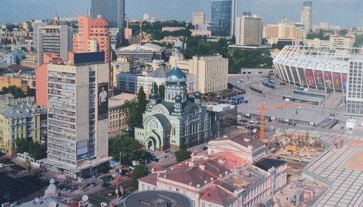 Project of the Trinity Cathedral in Kiev. Photo: troitskiy.church.ua