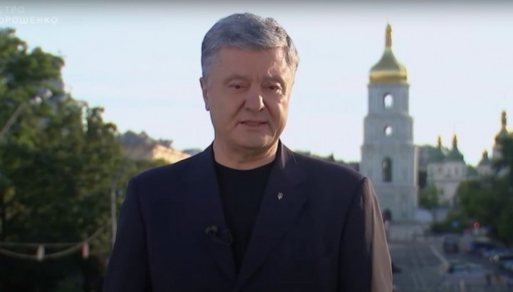 On the Day of the Christianization of Rus’, Petro Poroshenko recalled his contribution to the creation of the OCU. Photo: screenshot/facebook.com/petroporoshenko