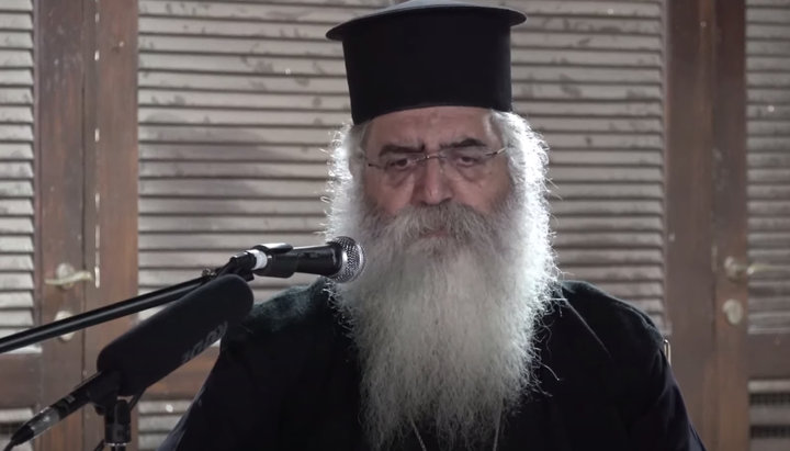 Metropolitan Neophytos of Morfou. Photo: screenshot from youtube