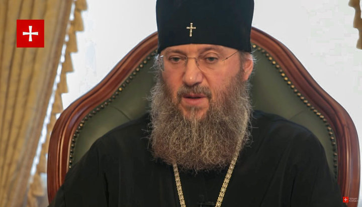 Metropolitan Anthony of Boryspil and Brovary. Photo: screenshot/youtube.com/Pershy Kozatsky