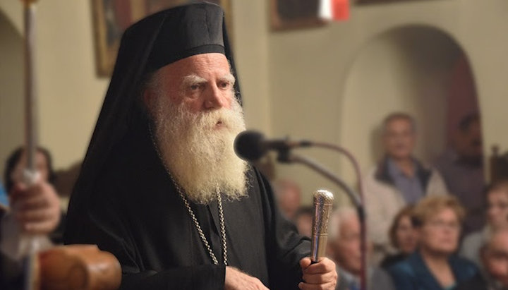 Metropolitan Seraphim of Kythira. Photo: tideon.org