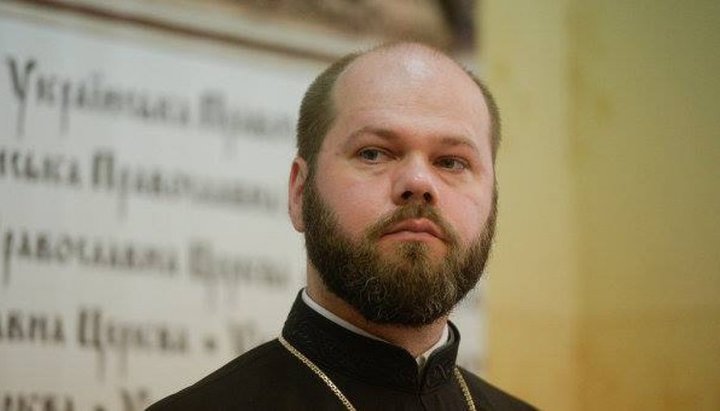 Head of the Legal Department of the UOC, Archpriest Alexander Bakhov. Photo: fraza.com