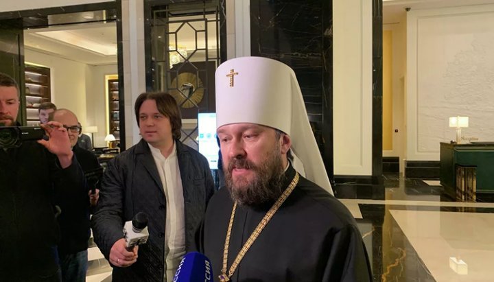 Head of the MP DECR, Metropolitan Hilarion (Alfeyev). Photo: RIA Novosti