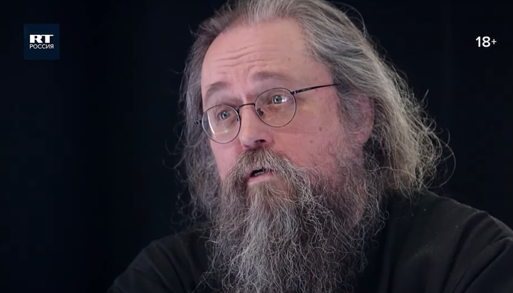 Andrei Kuraev. Photo: screenshot of the youtube-channel "Antonimy"