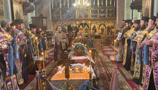 Chernivtsi Eparchy comments on scandal at funeral of ATO soldier