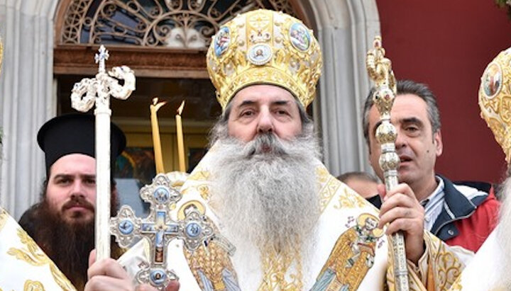 Metropolitan Seraphim of Piraeus. Photo: poimin.gr