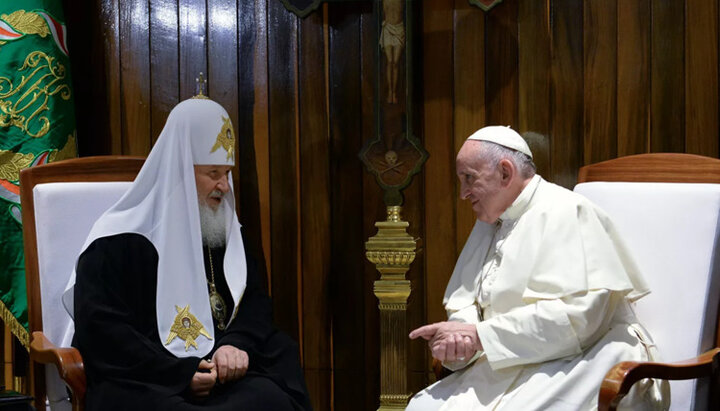 Patriarch Kirill and Pope Francis, 2016. Photo: RIA Novosti