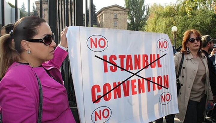 Protests against the Istanbul Convention. Photo: kavkaz-uzel.eu