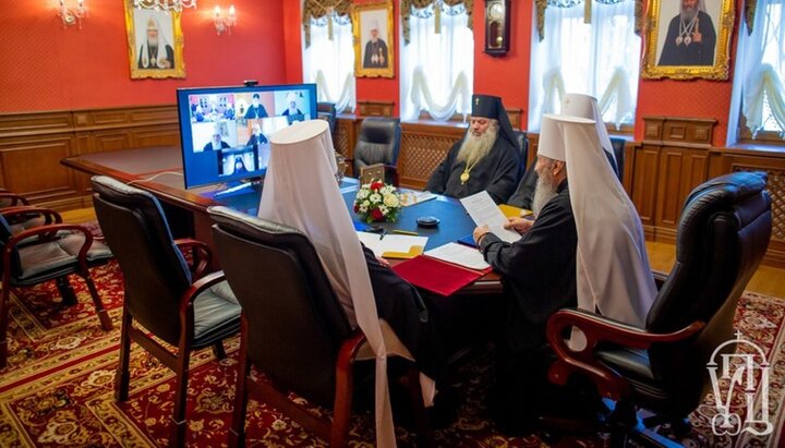 Meeting of the Holy Synod of the UOC, 16 November 2021. Photo: news.church.ua