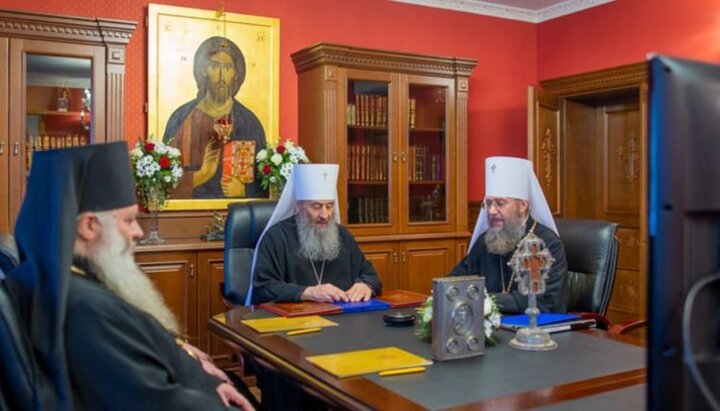 A meeting of the Holy Synod of the UOC, 16.11.21. Photo: news.church.ua