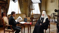 Patriarch Kirill: Head of Phanar considers himself first above all others