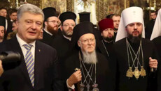 On Poroshenko's treason and alliance with Bartholomew and Dumenko