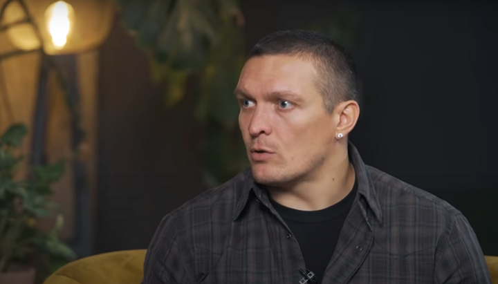 Alexander Usyk. Photo: YouTube video screenshot by Masha Efrosinina