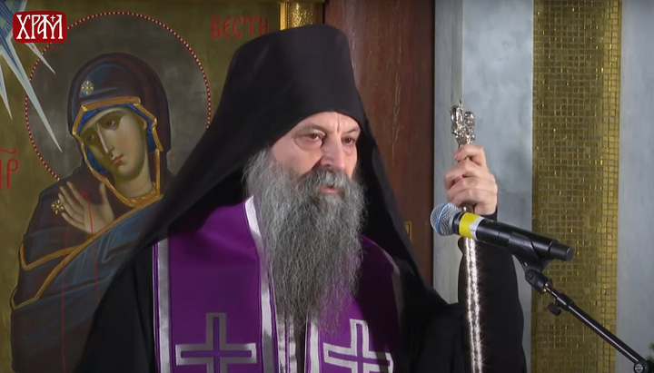 Patriarch Porfirije: War between our brothers is dangerous for entire world