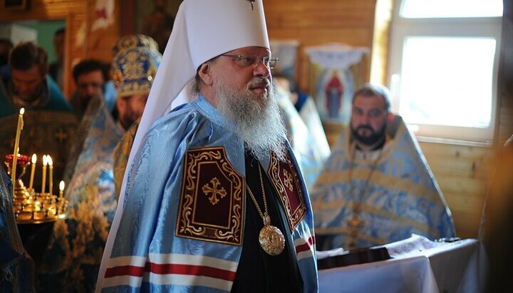 Metropolitan Meletiy, head of the UOC Department for External Church Relations. Photo: the press service of the Chernivtsi Eparchy